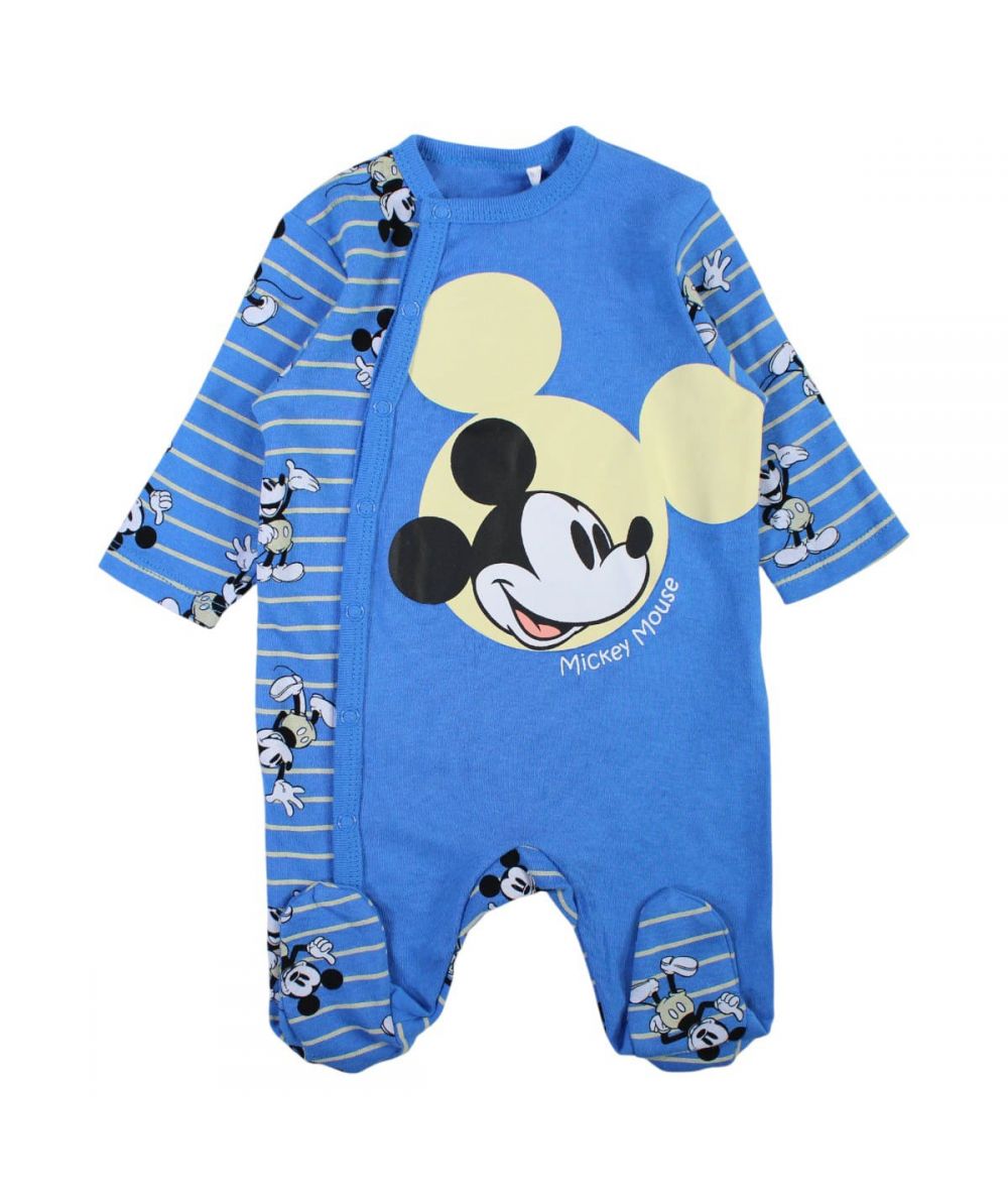 Grenouillère Mickey - bleu et jaune