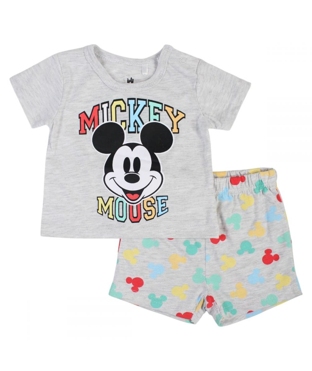 Ensemble Mickey Tee-shirt & short - gris