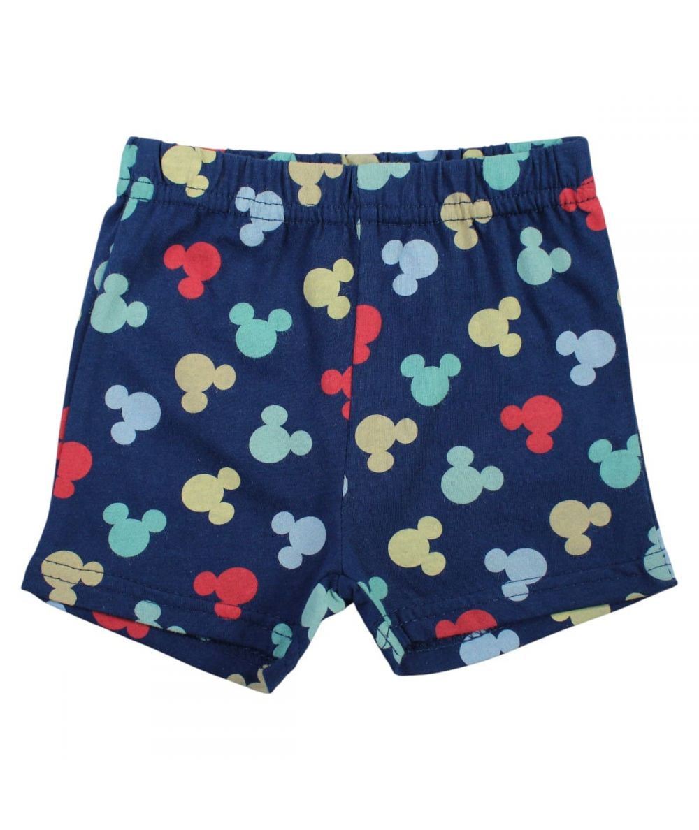 Ensemble Mickey Tee-shirt & short - bleu