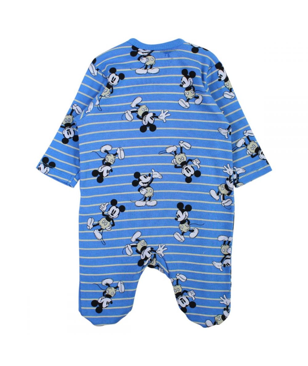 Grenouillère Mickey - bleu et jaune