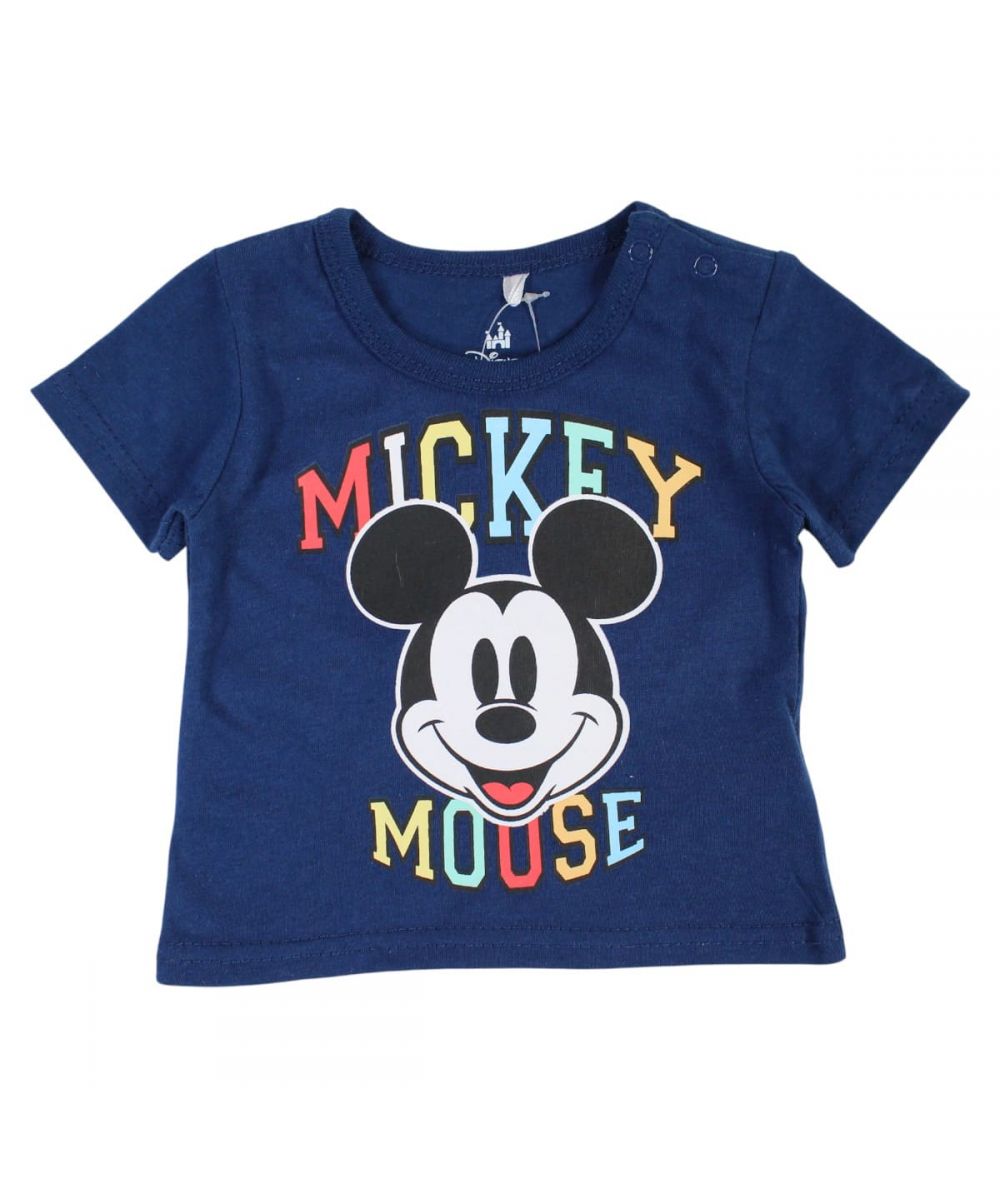 Ensemble Mickey Tee-shirt & short - bleu
