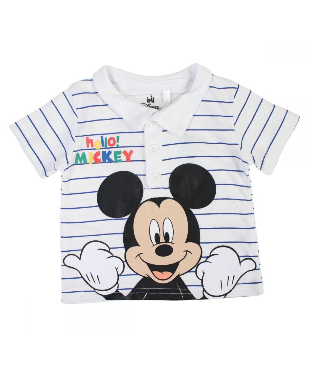Ensemble Mickey Polo & short - bleu marine