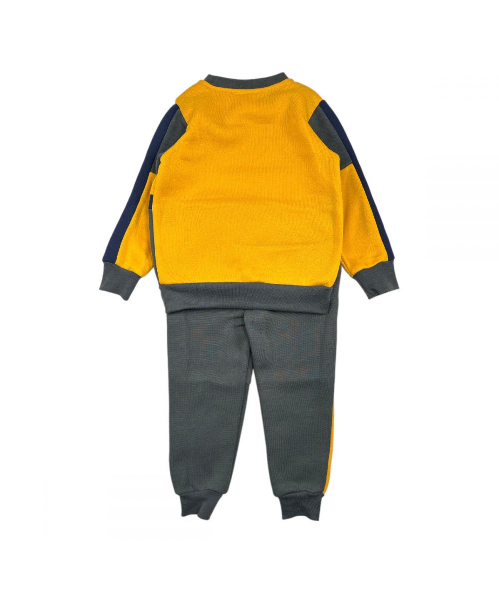 Ensemble Pat'Patrouille sweat et jogging - gris et orange