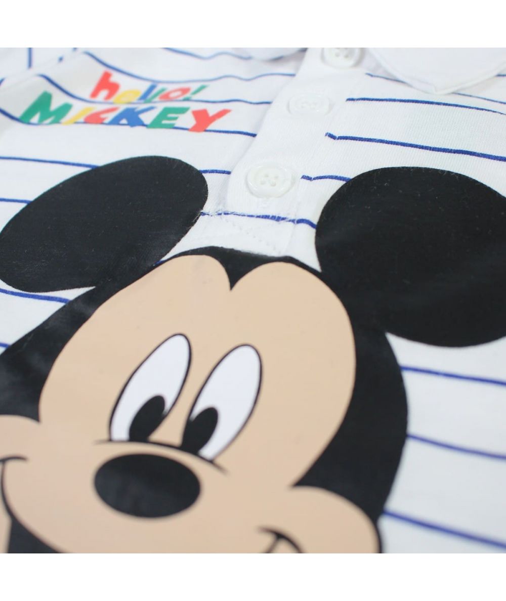 Ensemble Mickey Polo & short - bleu marine