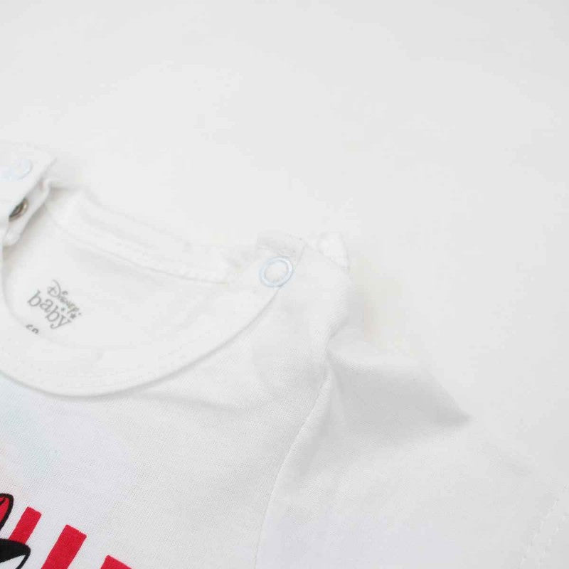 Combishort Minnie - rouge et blanc