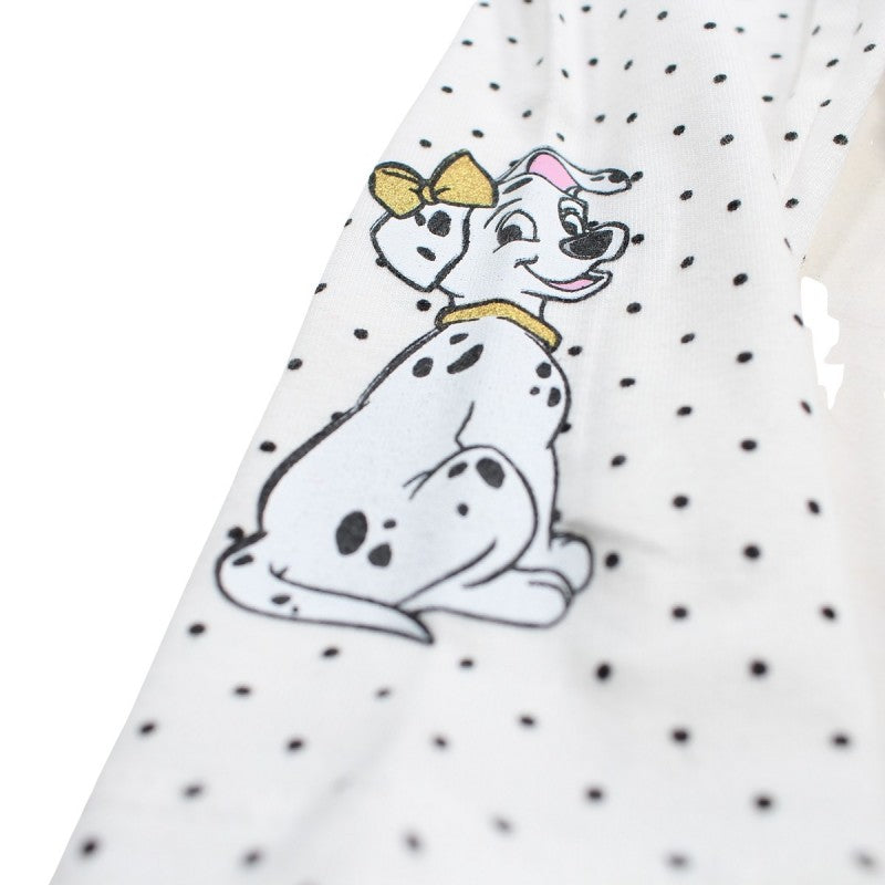 Ensemble Les 101 Dalmatiens chemise et legging - bleu et blanc