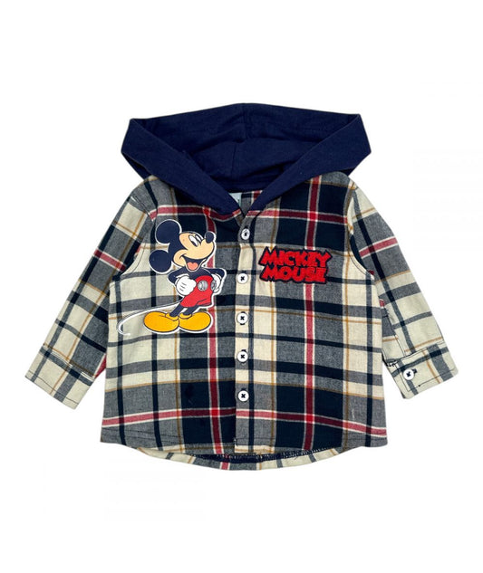 Ensemble Mickey chemise à capuche et jogging - bleu foncé