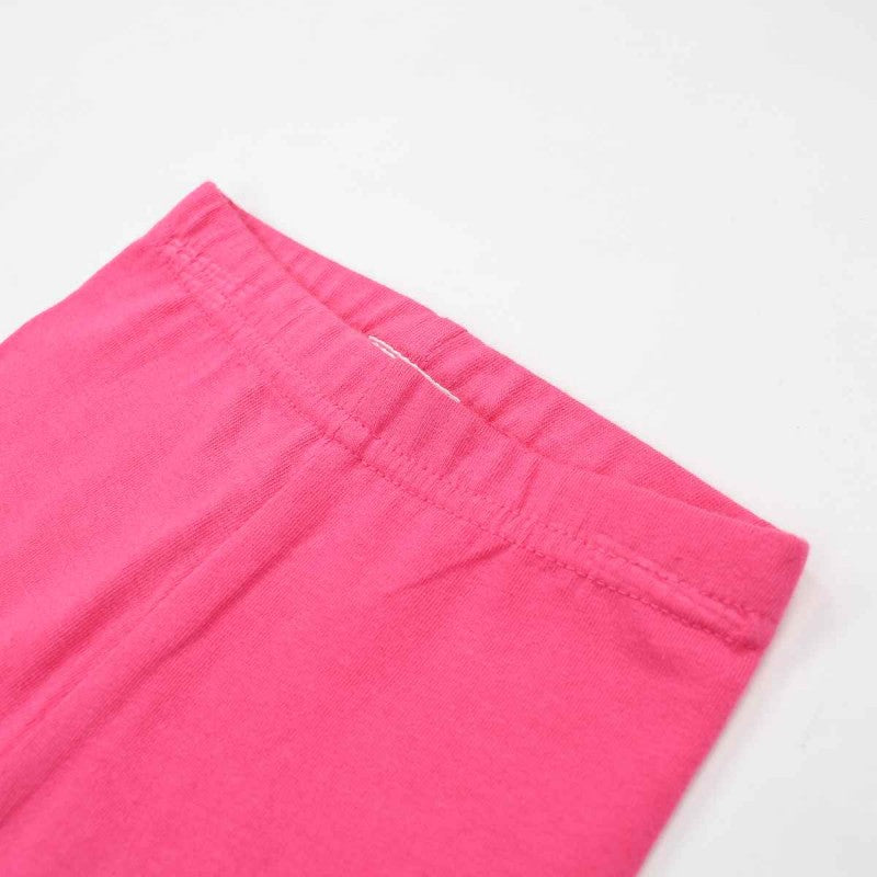 Ensemble Minnie robe et pantacourt - fushia et blanc