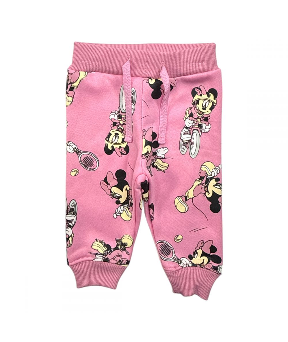 Ensemble Minnie sweat et jogging - rose et blanc