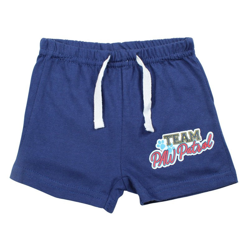 Ensemble Pat'Patrouille Tee-shirt & short - bleu marine et blanc