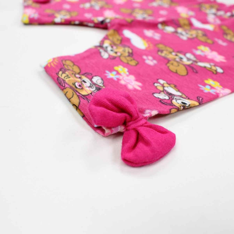 Ensemble Pat'Patrouille tee-shirt et pantacourt - rose