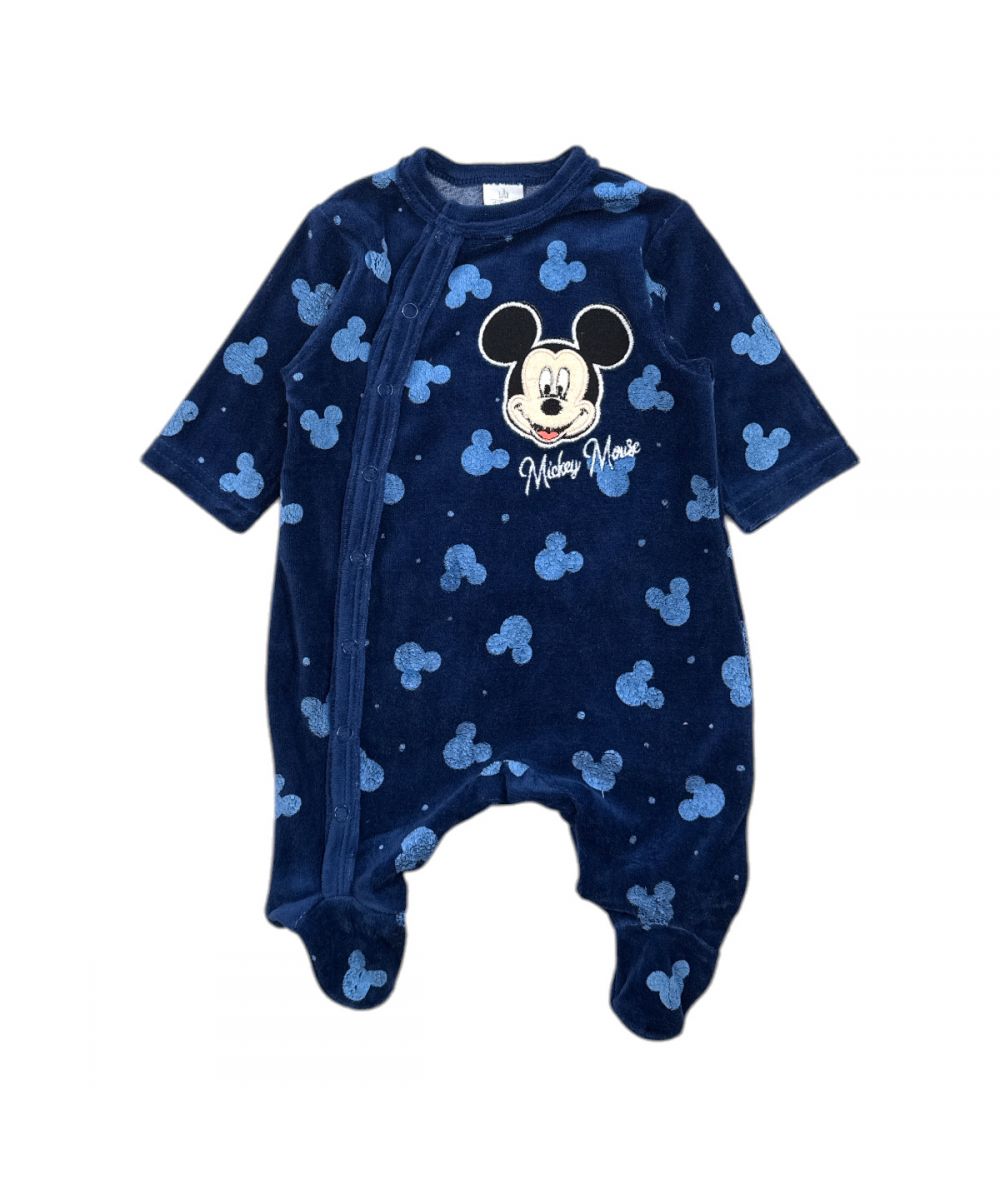 Grenouillère Mickey - bleu