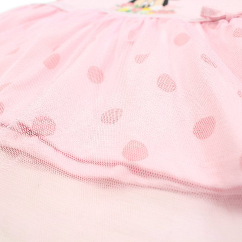 Robe tulle Minnie et bandeau - rose