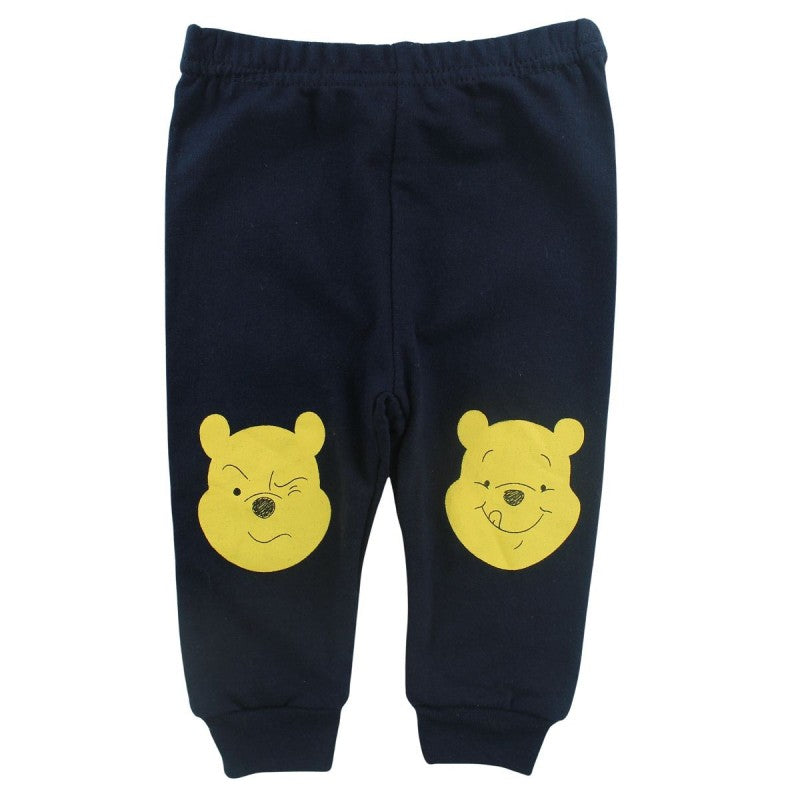 Ensemble Winnie l'ourson body et pantalon - bleu et vert
