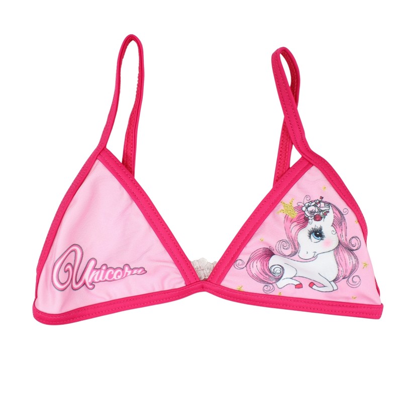Maillot de bain Unicorn 2 pièces - rose et fushia