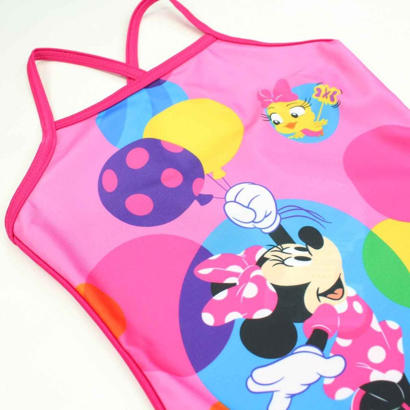 Maillot de bain Minnie 1 pièce - fushia