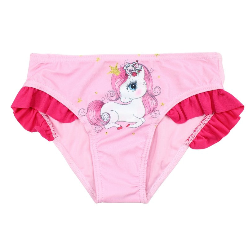 Maillot de bain Unicorn 2 pièces - rose et fushia