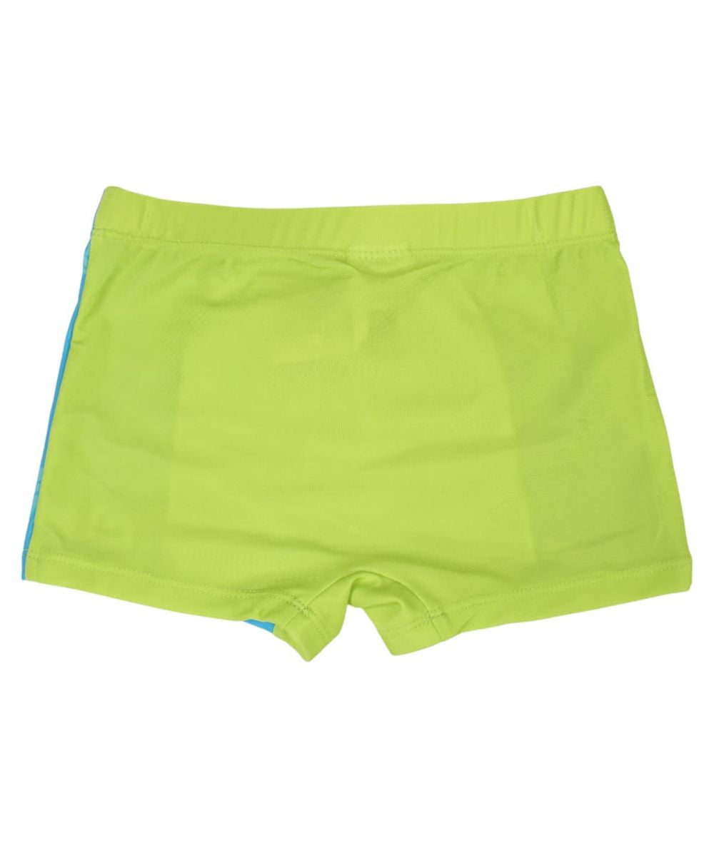 Boxer de bain Stitch - vert et bleu