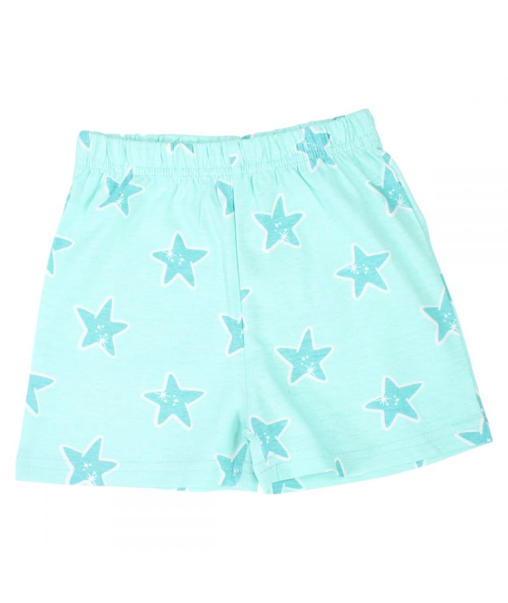 Ensemble Pat'Patrouille tee-shirt et short - vert-bleu