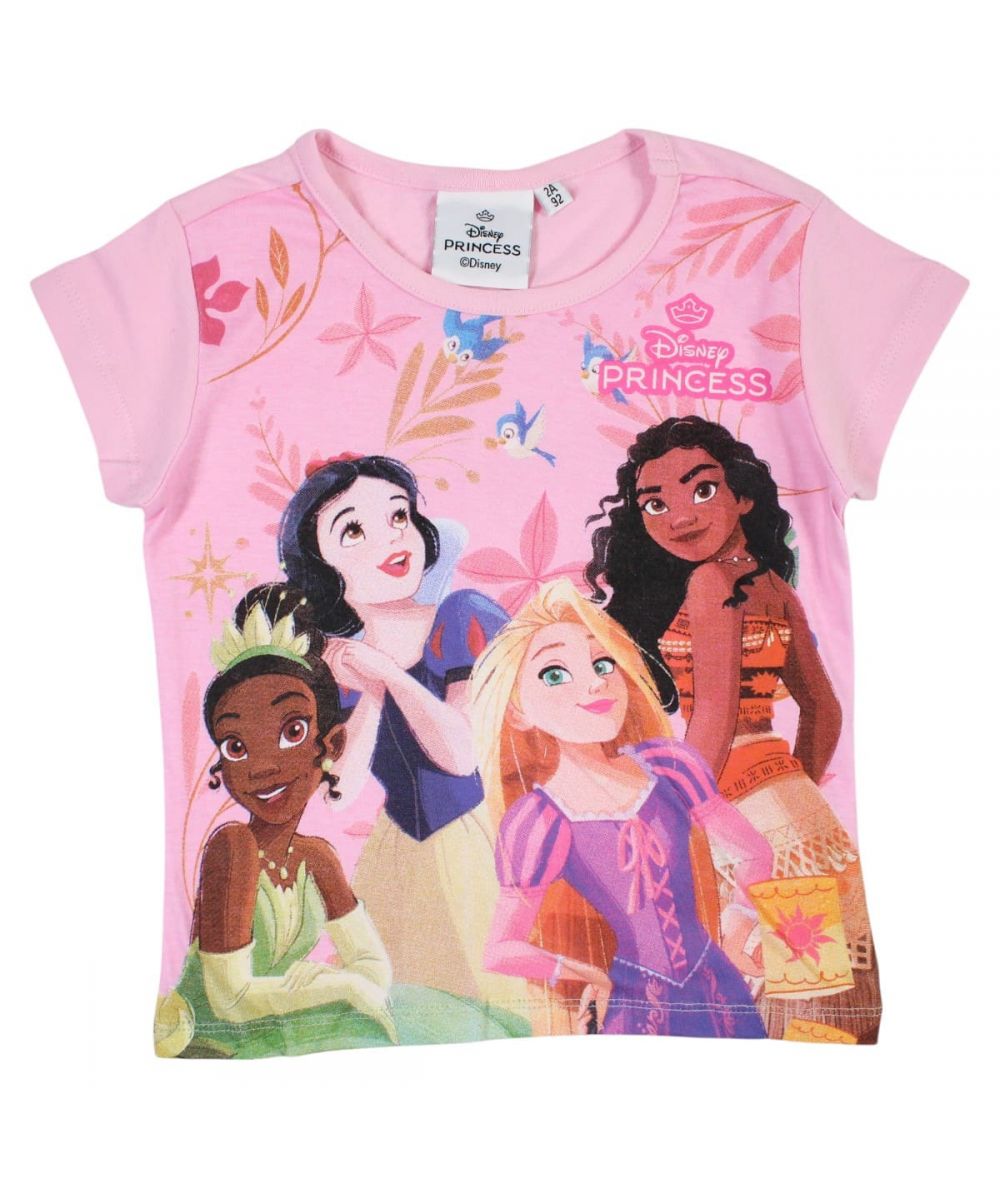 Ensemble Princesse tee-shirt et short - rose