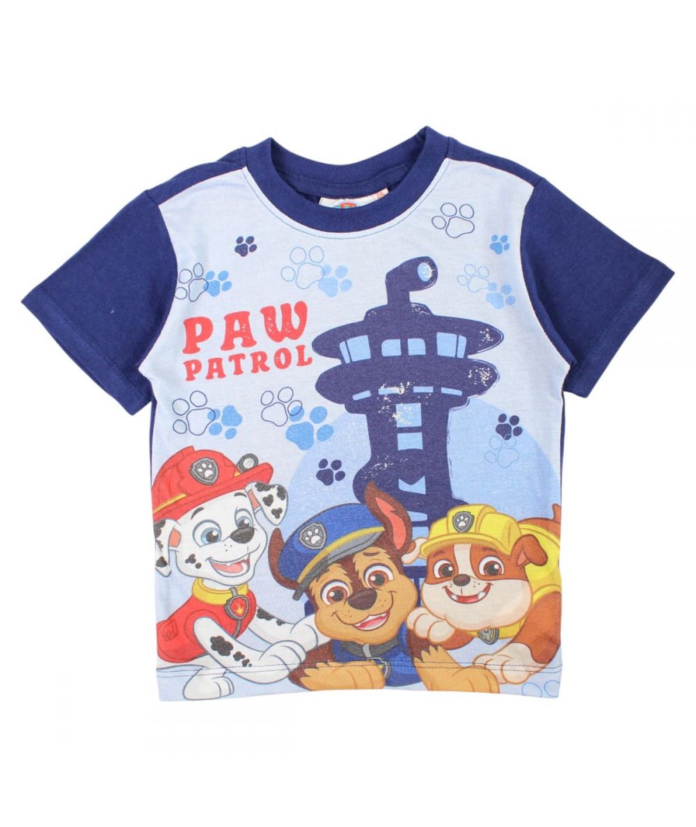 Ensemble Pat'Patrouille tee-shirt et short - bleu marine