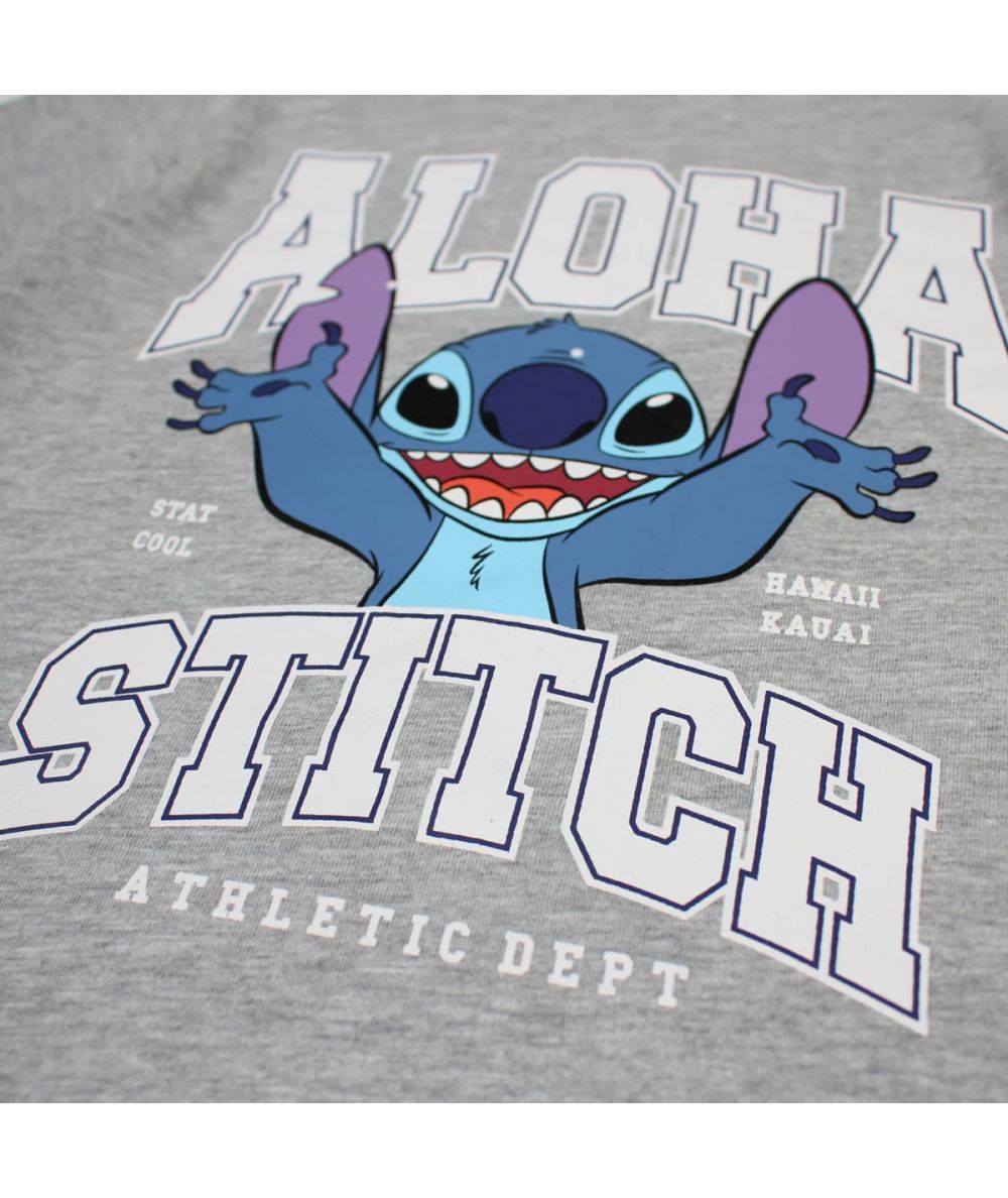 Ensemble Stitch tee-shirt et short - gris