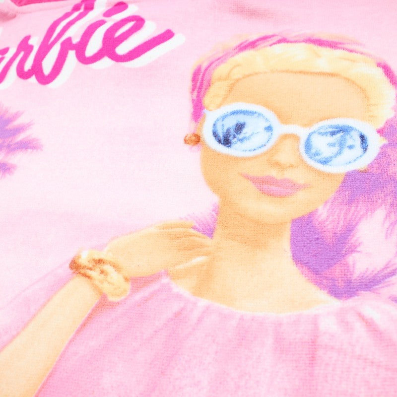 Poncho Barbie - rose clair