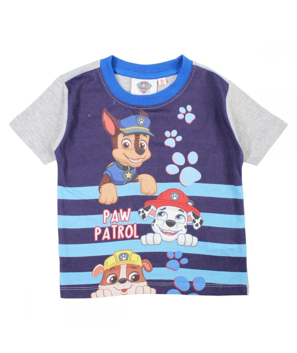 Ensemble Pat'Patrouille tee-shirt et short - bleu foncé