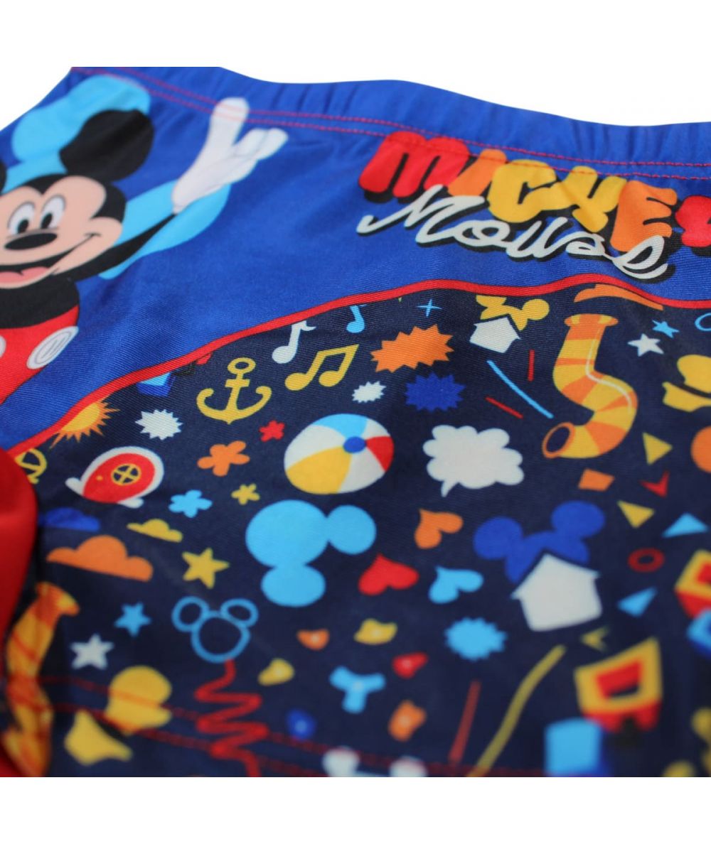 Boxer de bain Mickey - rouge
