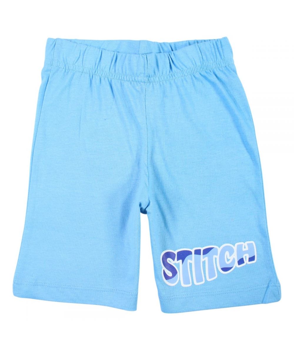 Ensemble Stitch tee-shirt et short - bleu clair