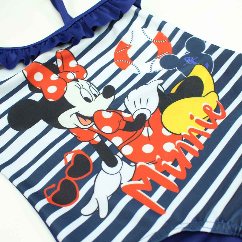 Maillot de bain Minnie 1 pièce - bleu marine