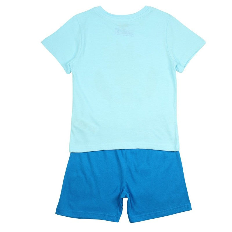 Ensemble Stitch tee-shirt et short - bleu clair