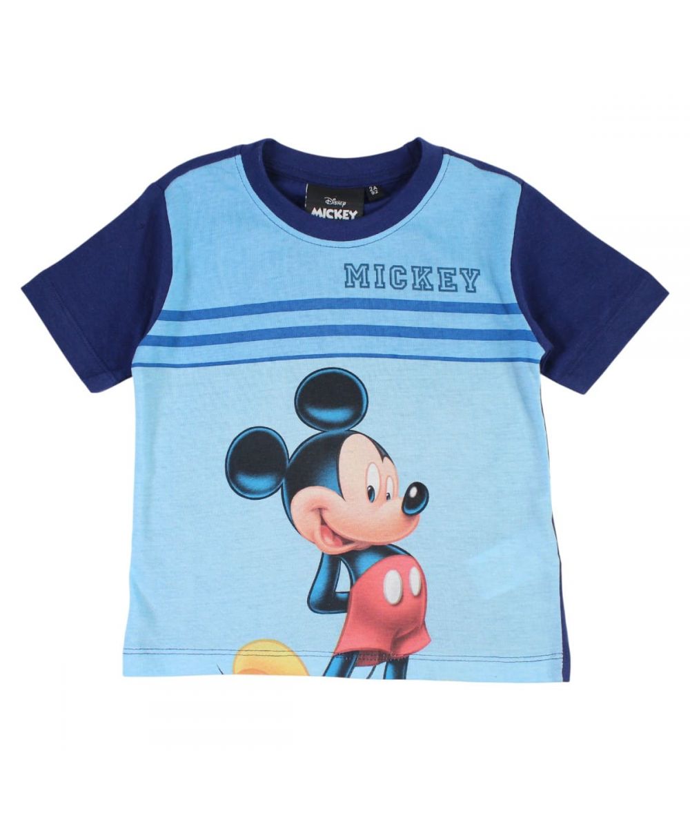 Ensemble Mickey tee-shirt et short - bleu