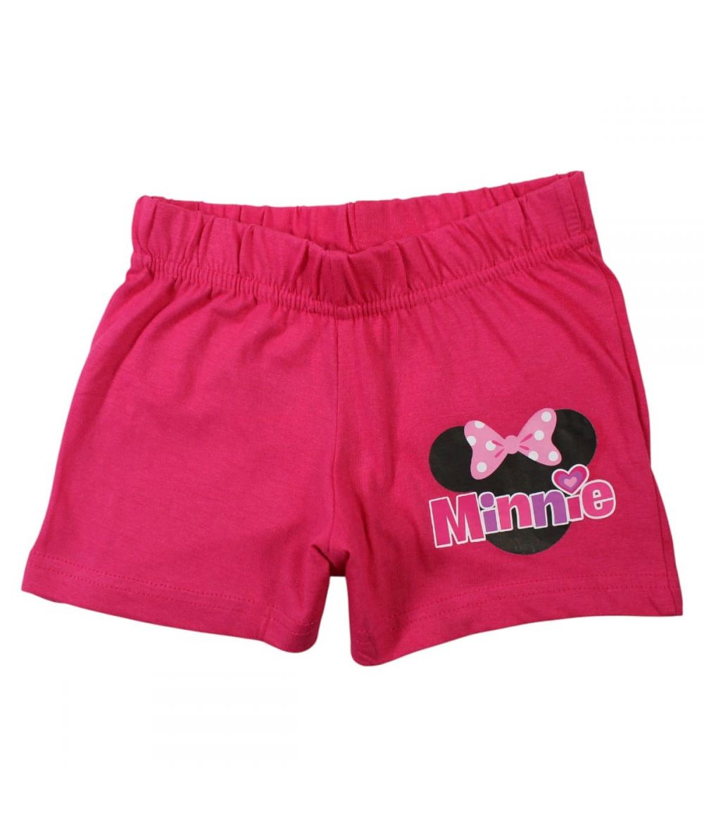 Ensemble Minnie tee-shirt et short - rose