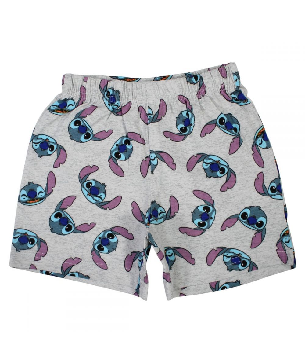 Ensemble Stitch tee-shirt et short - gris