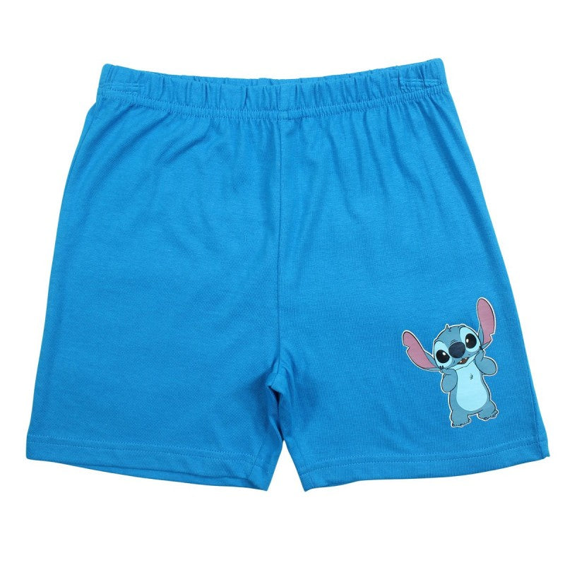 Ensemble Stitch tee-shirt et short - bleu clair