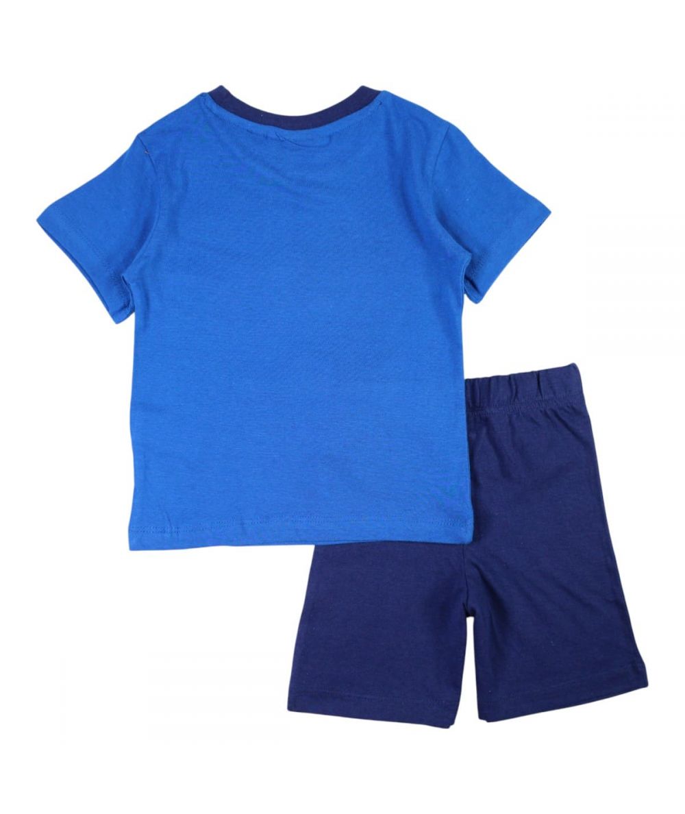 Ensemble Avengers tee-shirt et short - bleu roi