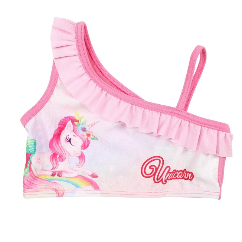 Maillot de bain Unicorn 2 pièces - rose clair