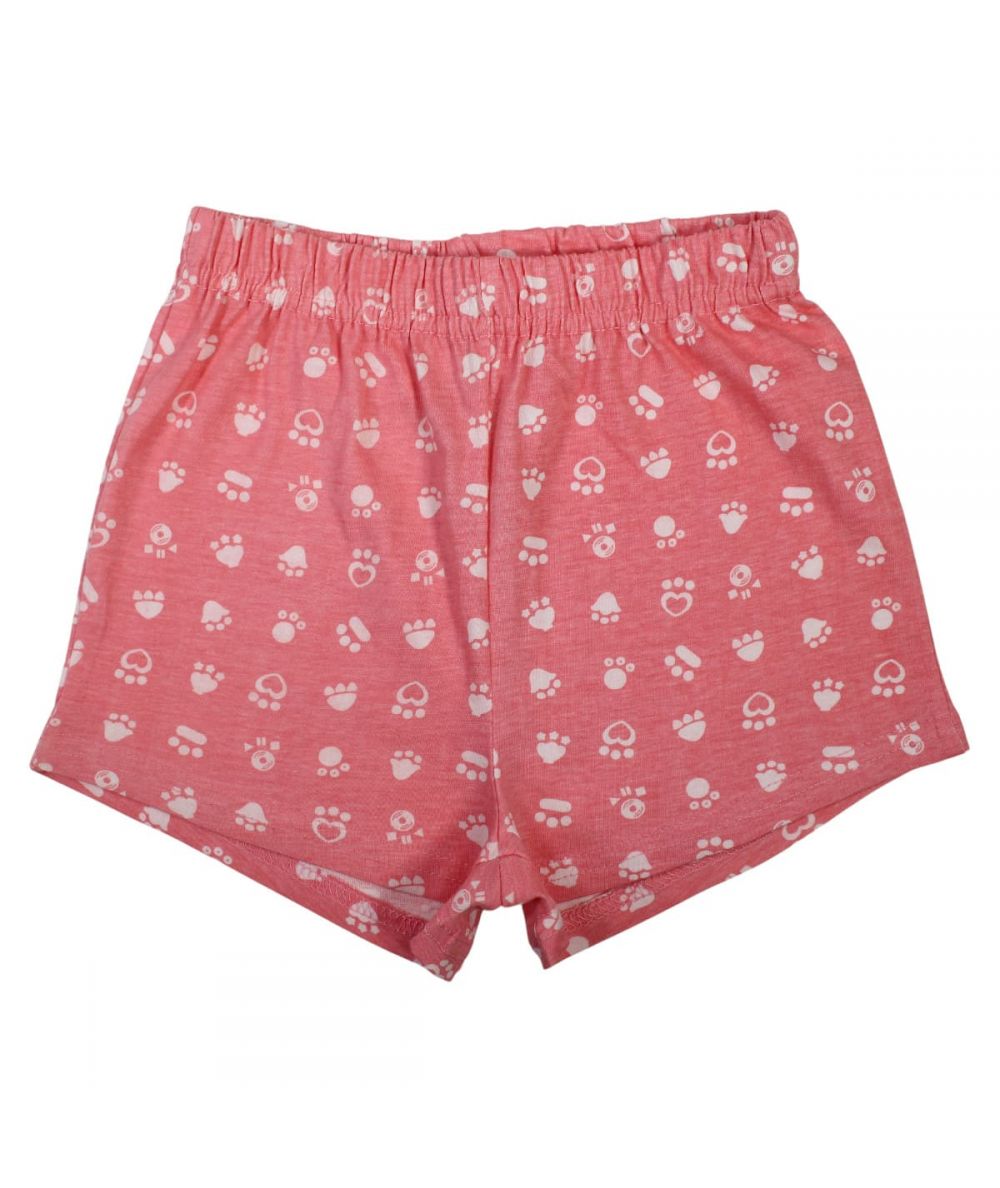 Ensemble Gabby tee-shirt et short - gris