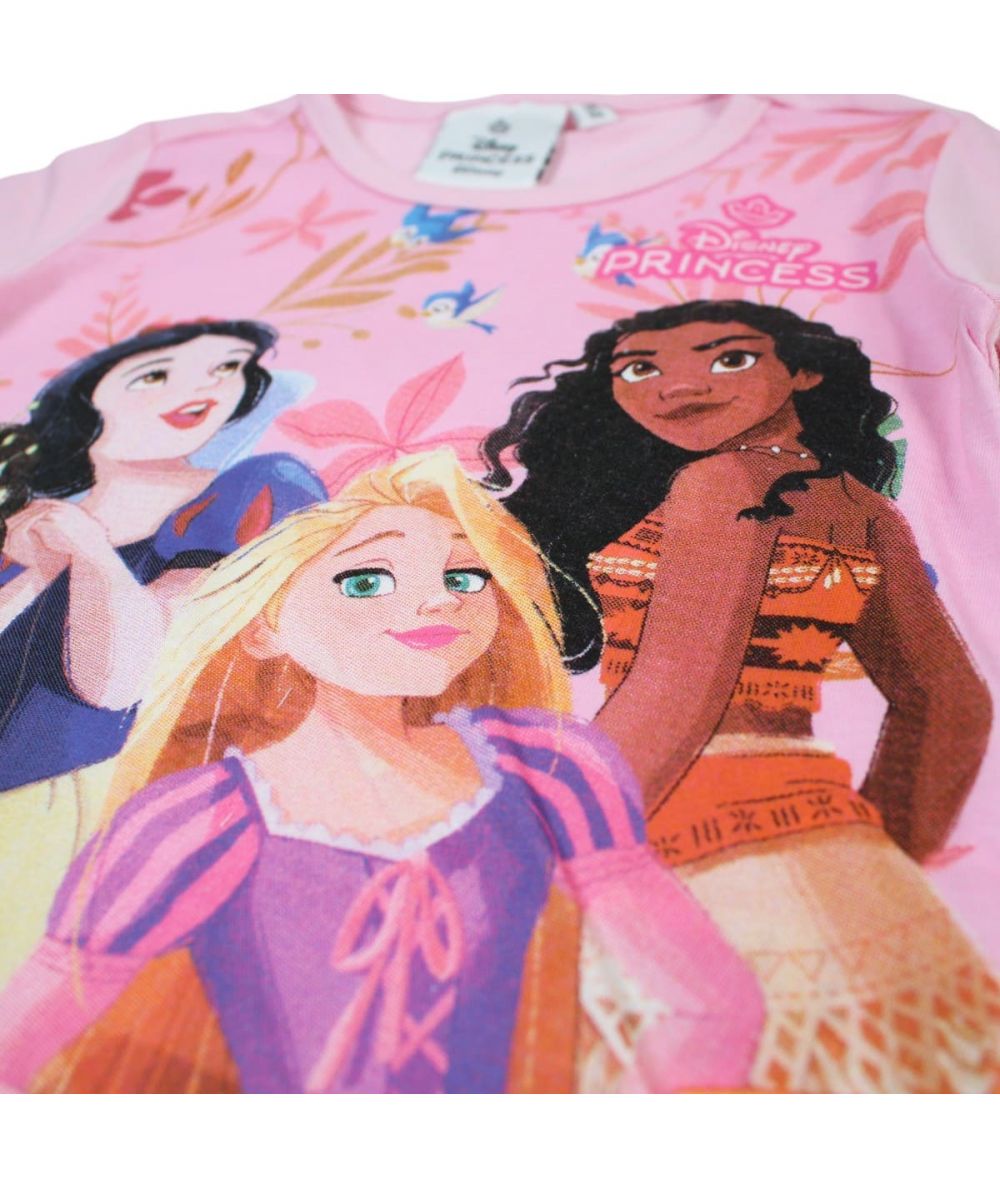 Ensemble Princesse tee-shirt et short - rose