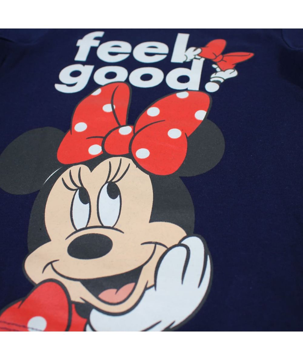 Ensemble Minnie tee-shirt et short - bleu marine