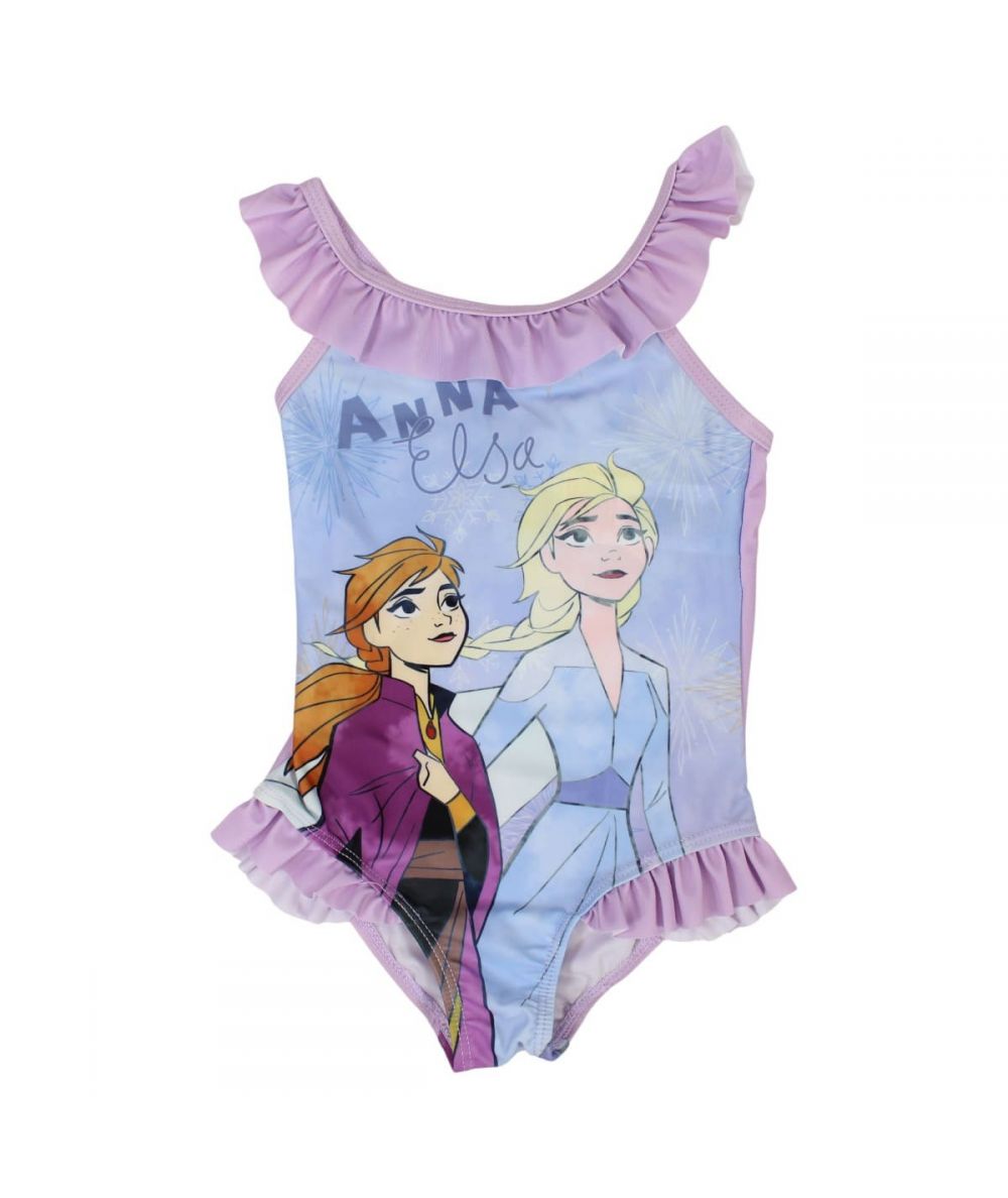 Maillot de bain La Reine des Neiges 1 pièce - lilas
