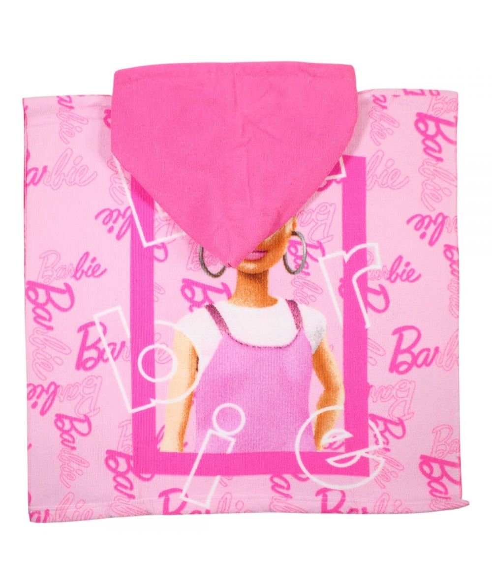 Poncho Barbie - rose