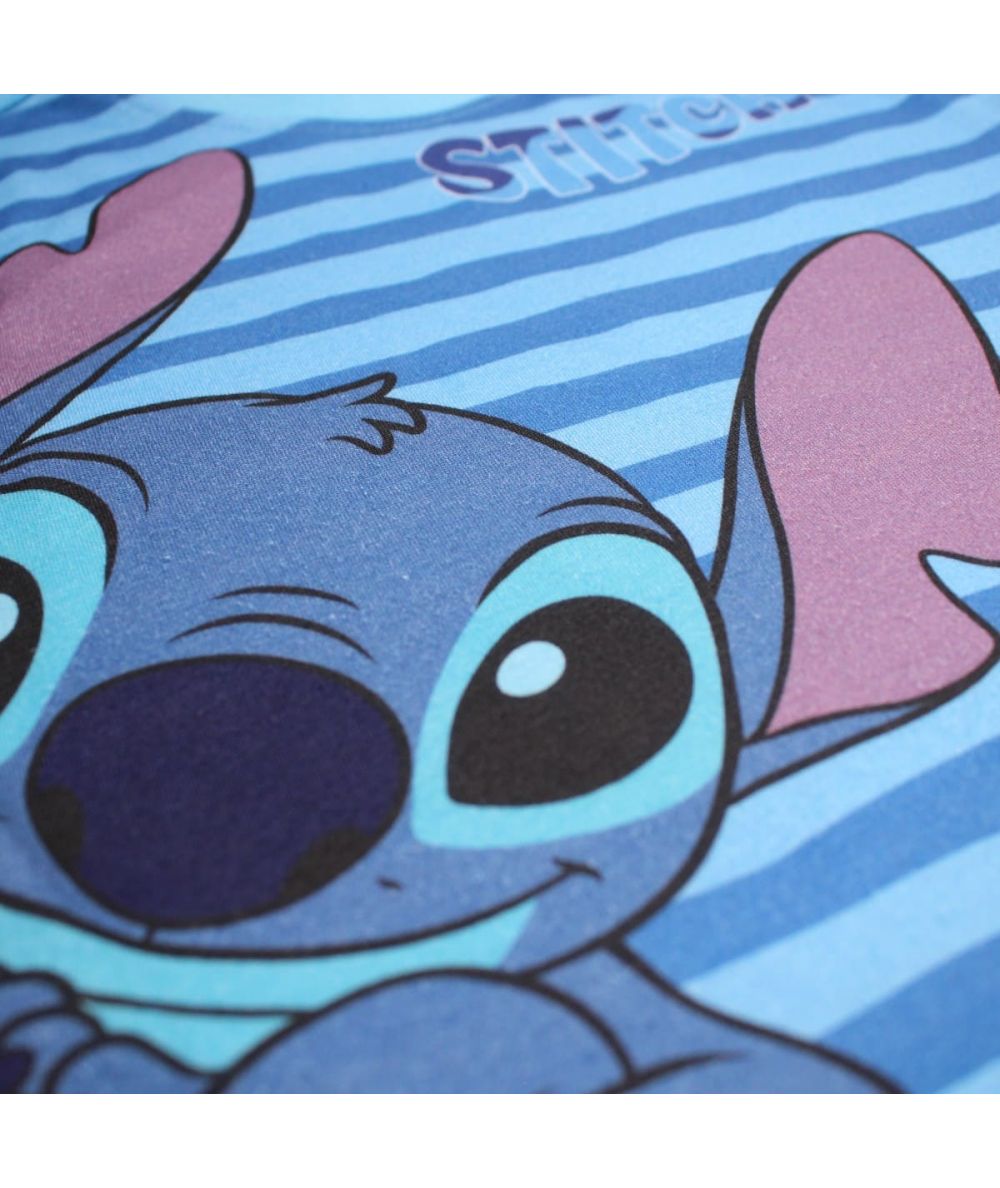 Ensemble Stitch tee-shirt et short - bleu clair