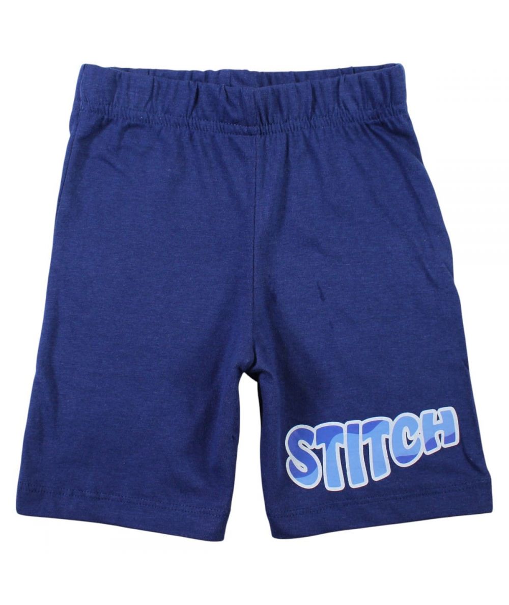 Ensemble Stitch tee-shirt et short - bleu foncé