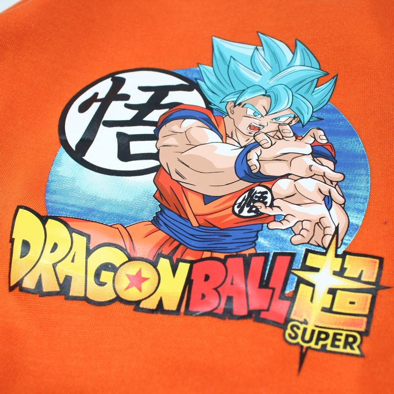 Ensemble Dragon Ball Z sweat et jogging - orange et gris