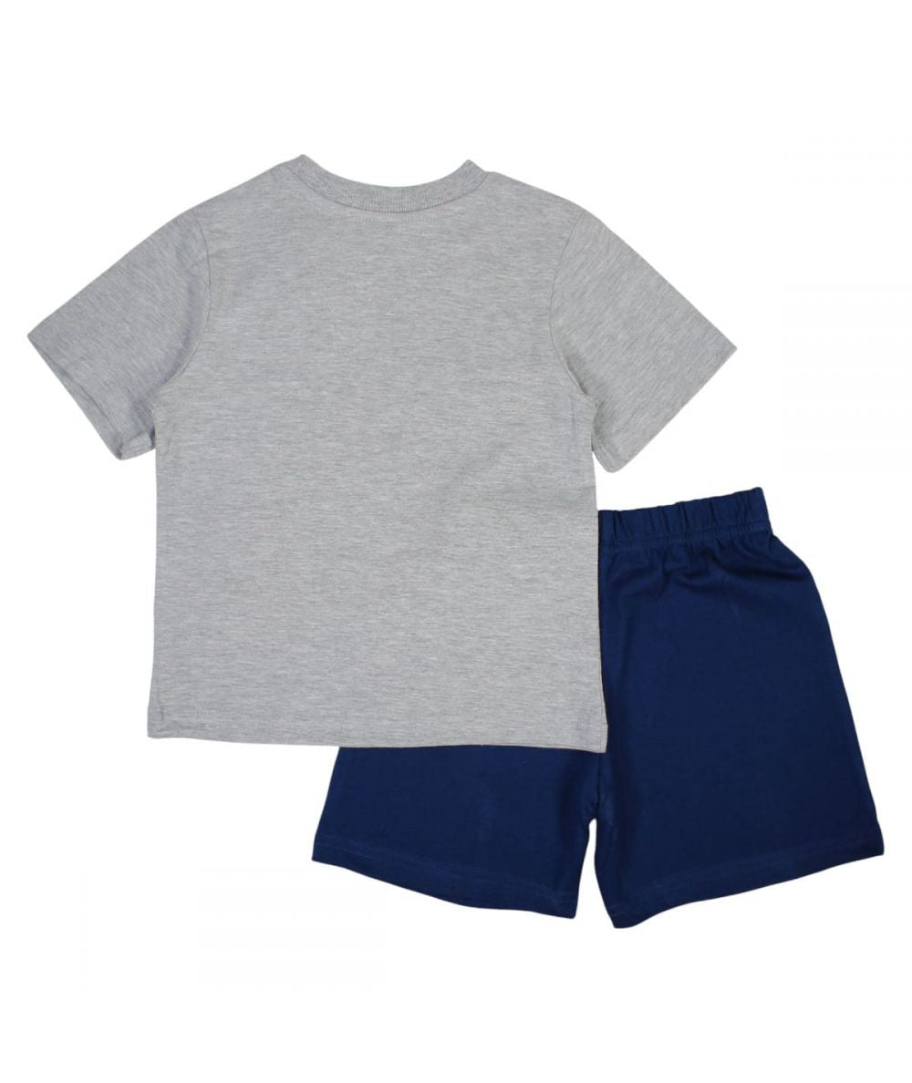Ensemble Mickey tee-shirt et short - gris et bleu