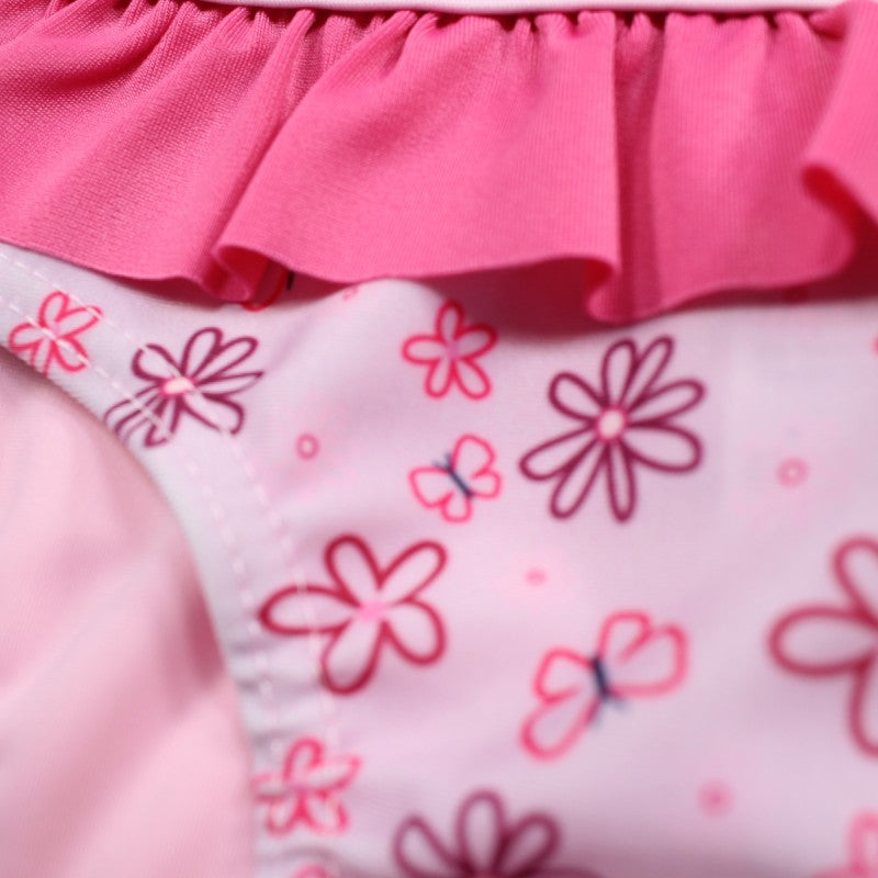 Maillot de bain Unicorn 2 pièces - fushia et rose