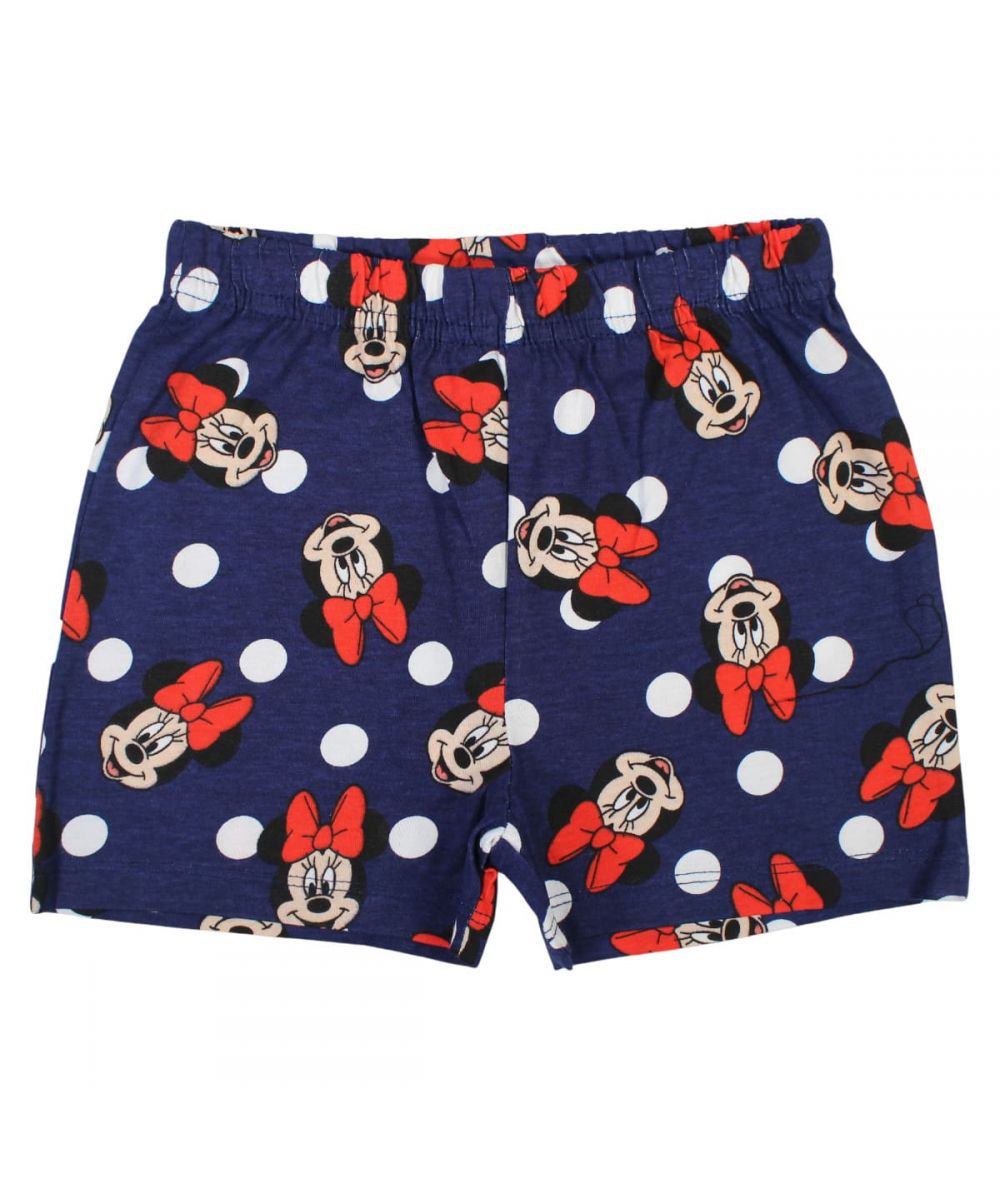 Ensemble Minnie tee-shirt et short - bleu marine
