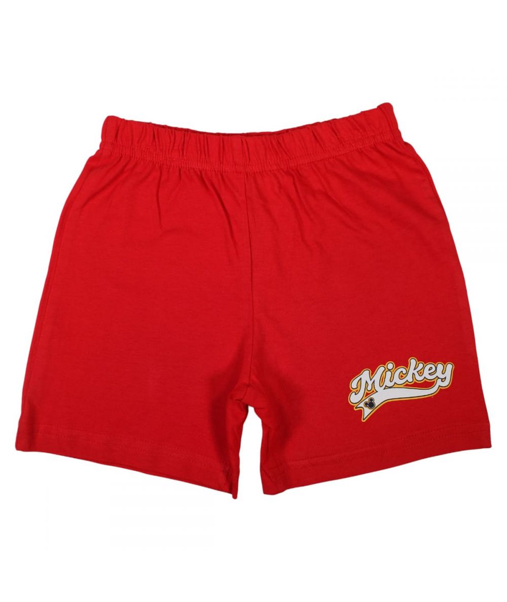 Ensemble Mickey tee-shirt et short - bleu et rouge